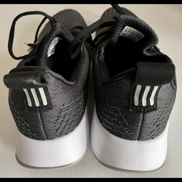 Adidas Asweego Running Shoe Black Gray Size 10 New - Picture 3 of 5